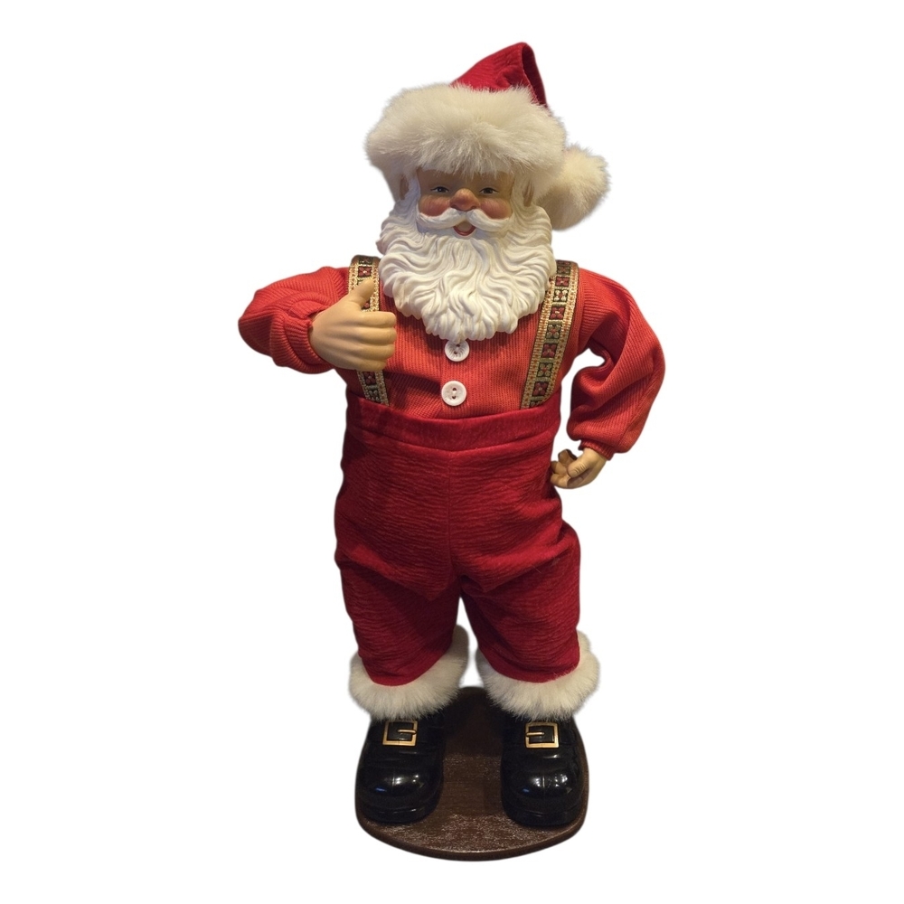 Festive Santa Claus Figurine